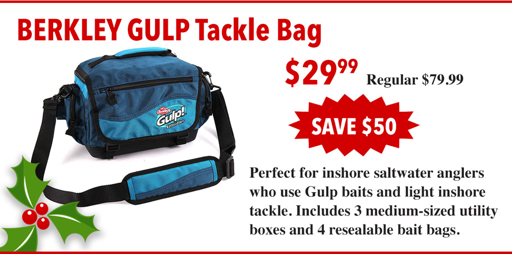 Christmas Specials : Berkley GULP Tackle Bag