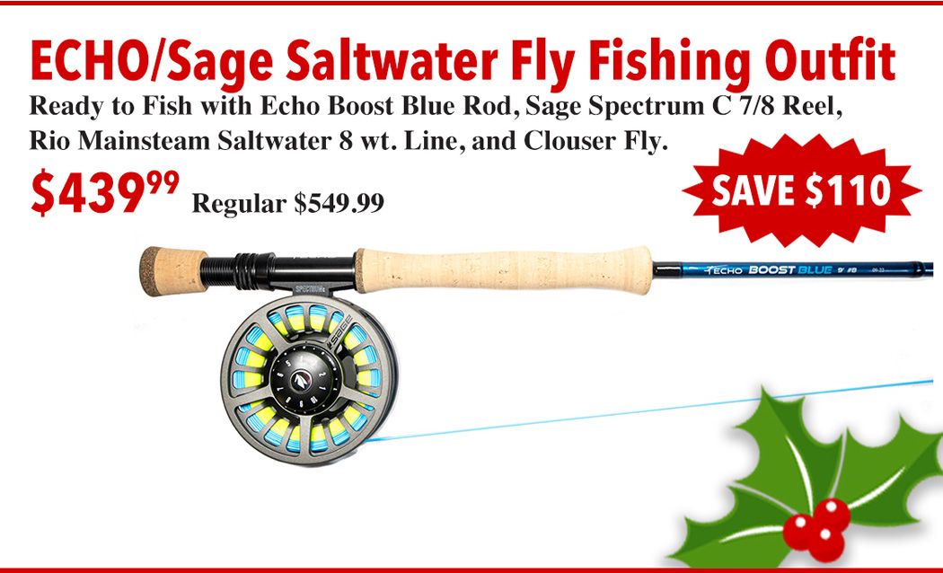 Christmas Specials : ECHO/SAGE Saltwater Fly Fishing Outfit