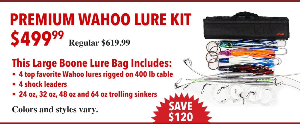 Christmas Specials : Premium Wahoo Lure Kit