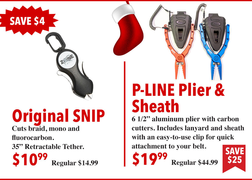 Christmas Specials : Original Strike-Zone Snip / P-Line Plier and Sheath