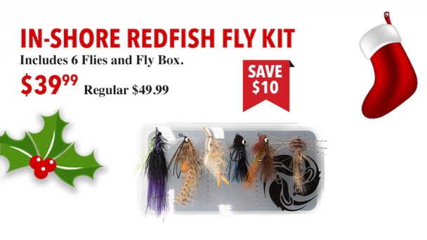 In-Shore Redfish Fly Kit - $39.99