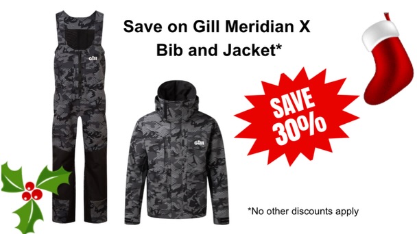 Gill Meridian X Bib and Jacket - Save 30% - No Other Discounts Apply